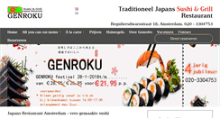 Desktop Screenshot of genroku.nl